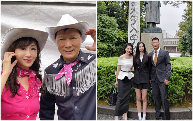 林书炜与蔡诗萍之爱女最近进入日本知名大学早稻田念书。(图/林书炜、蔡诗萍脸书)