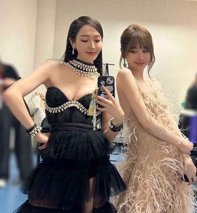 王心凌与Jessica因参加大陆节目《乘风破浪的姐姐》第三季结识。（图／王心凌 IG）