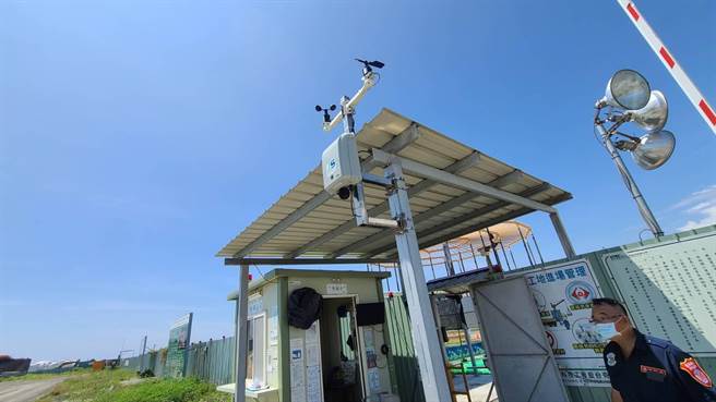 高市环保局推广智慧工地，提升业者自主管理。（环保局提供）