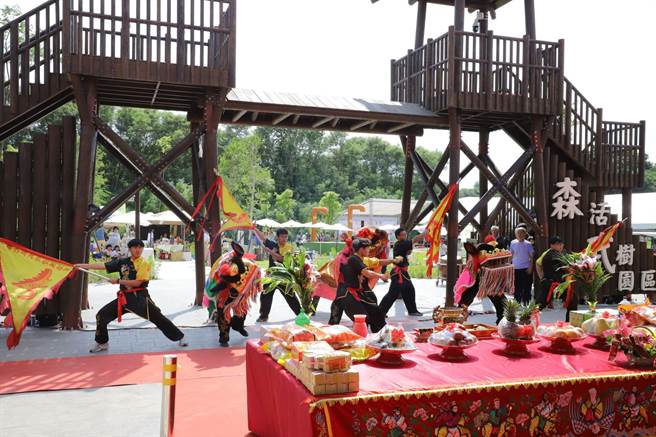 云林县西螺镇「森活武树园区」，将作为推展西螺七崁武术的基地。（云林县政府提供／张朝欣云林传真）