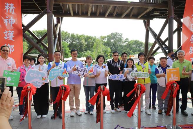 云林县西螺镇「森活武树园区」启用，结合武术文化与环保生态。（云林县政府提供／张朝欣云林传真）