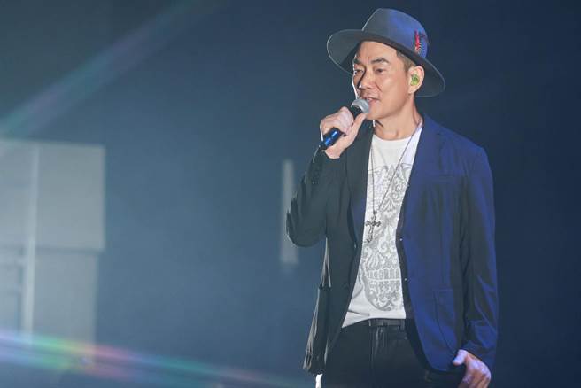 任贤齐昨在台中开唱。（相信音乐提供）
