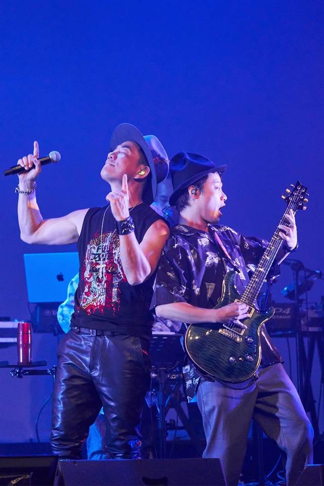 任贤齐昨在台中开唱。（相信音乐提供）