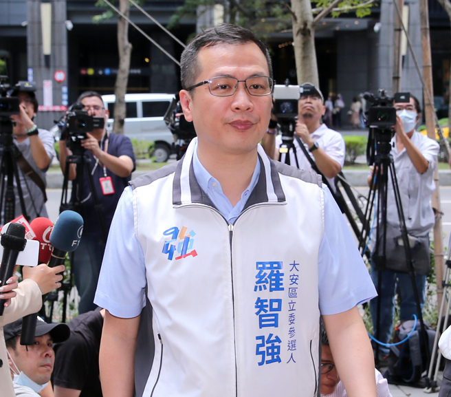 国民党台北市大安区立委参选人罗智强。（资料照,黄世麒摄）