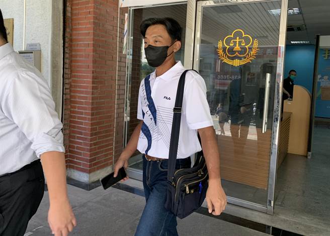 前马祖岸巡队中校参谋主任林佑柏。（李文正摄）