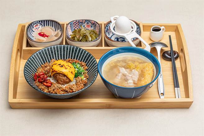肉大人X肉旨房聯名商業午餐組。（肉大人提供／吳娮翎台北傳真）