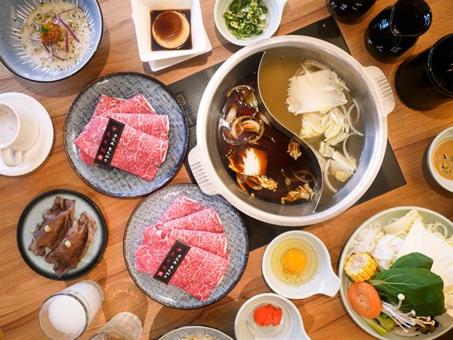 MO-MO-PARADISE和牛号称品质高且肉汁饱满不腻口。（三澧餐饮集团提供／朱世凯台北传真）