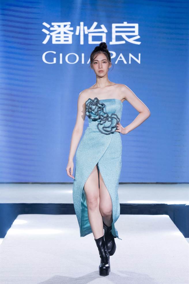 GIOIA PAN服装简约又带有奢华质感。（臺北时装周提供／朱世凯台北传真）