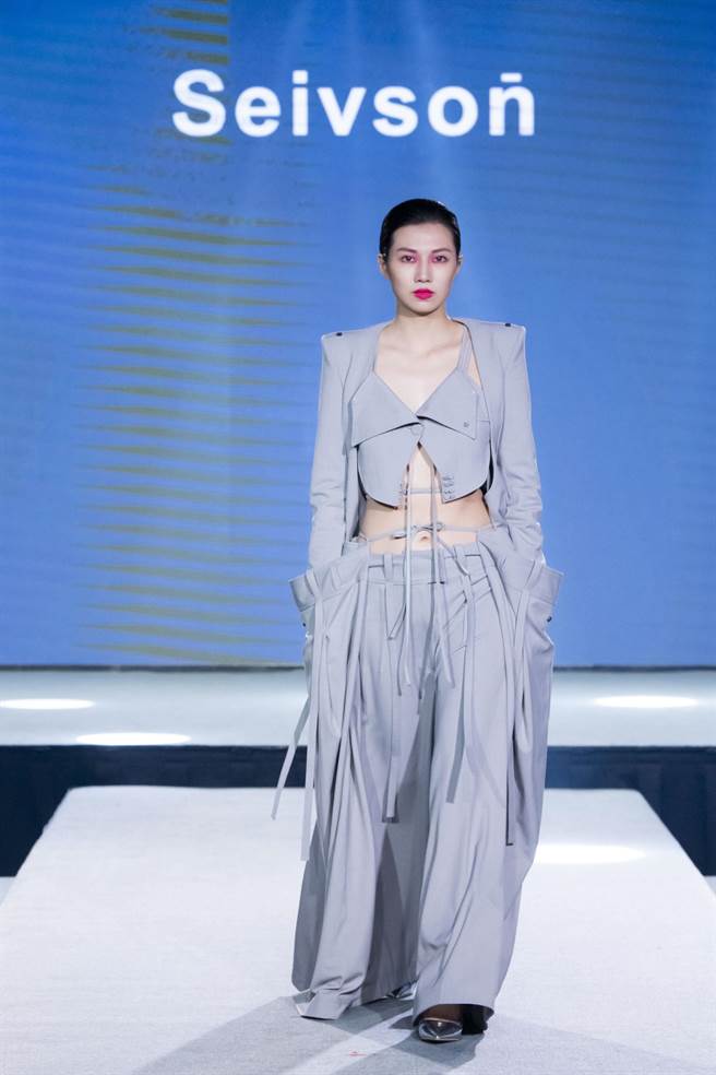 Seivson时装强调赋予女人魅力和力量。（臺北时装周提供／朱世凯台北传真）