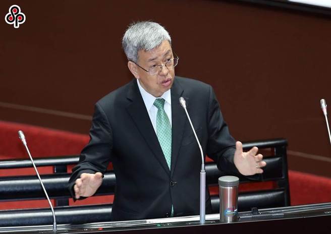 行政院长陈建仁26日前往立法院备询。（姚志平摄）