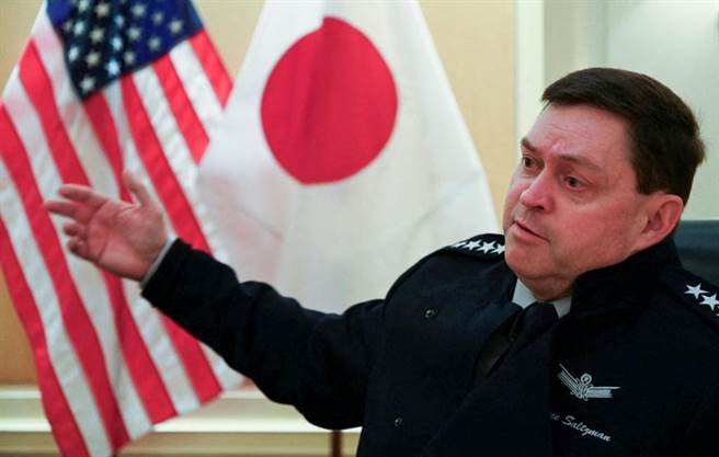 美国太空军作战部长萨兹曼25日表示，正在就是否与中国大陆建立热线进行内部讨论。（图／路透）