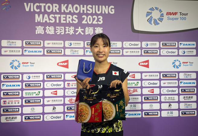 2017年曾拿下世锦赛女单金牌的日本前球后奥原希望，期望高雄羽球大师赛找回好状态。（图／大会提供）