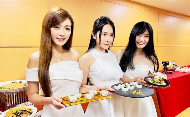 農業局也與飯店業者合作，推出山藥特色料理。（呂健豪攝）