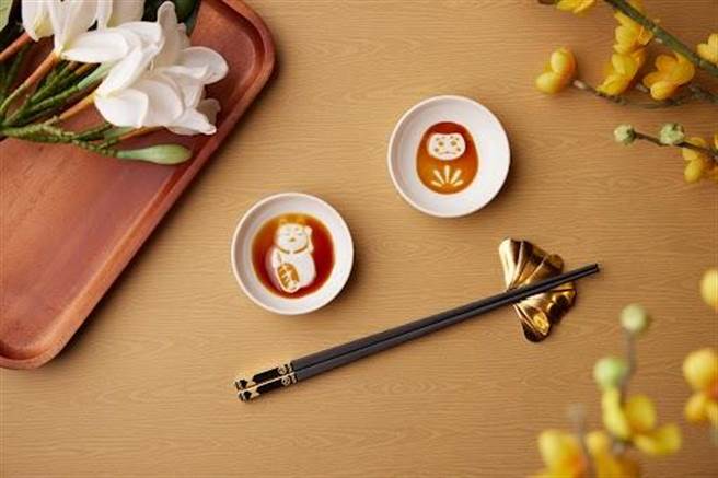 即日起至10月1日，民眾到「旭集」用餐后给予Google评分，就送限量旭集IP（达摩、招财猫）扭蛋活动。。(飨宾餐旅事业提供)