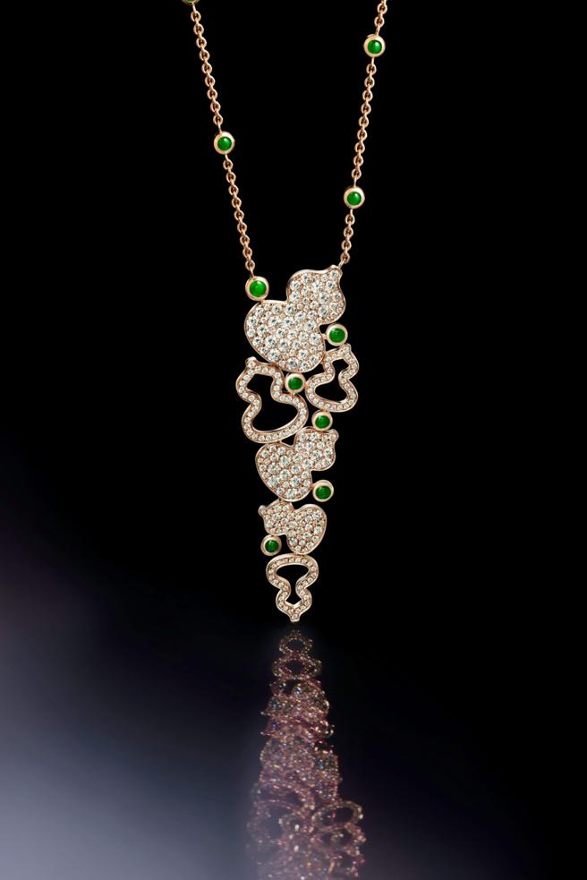 Qeelin经典Wulu珠宝项炼。（Qeelin提供）