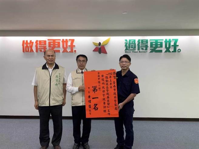 台南市政府警察局推动「社区警政再出发工作」获警政署评核直辖市六都第1名，市长黄伟哲于治安会报颁赠红榜。(台南市警局提供／曹婷婷台南传真)
Facebook
 
Messenger
 
Line
 
Weibo
 
Twitter
 
Telegram
 
复制连结
