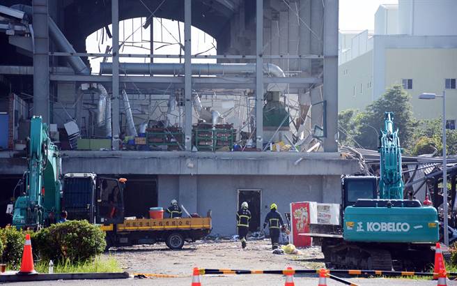 明扬大火死伤逾百。(林和生摄)