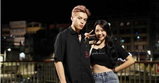 曾薀帆与李哲言曾在《为你唱情歌》节目中组CP。（图／踢帕娱乐提供）