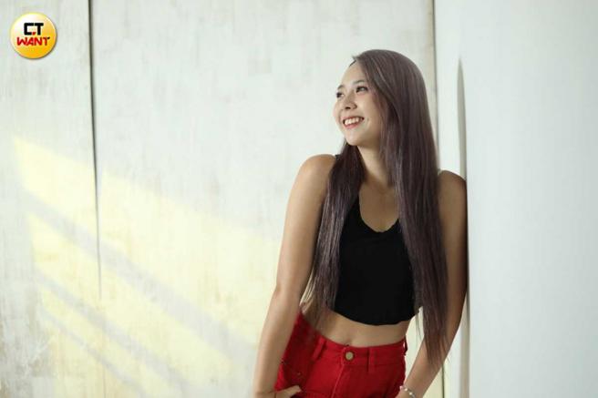 因为遇到疫情搅局，女团发展不如预期，曾薀帆透露去年年收入仅有5位数。（图／许方正摄）