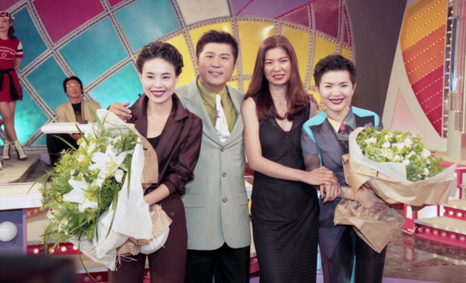 江淑娜（左起）、胡瓜、秀秀、張清芳。（圖／中時資料照片）