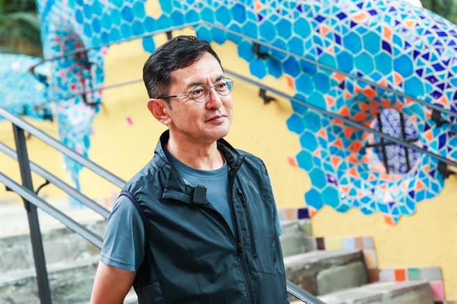 宫崎吾朗在建设工程中赶来接受台湾媒体访问。（甲上提供／©️Studio Ghibli）