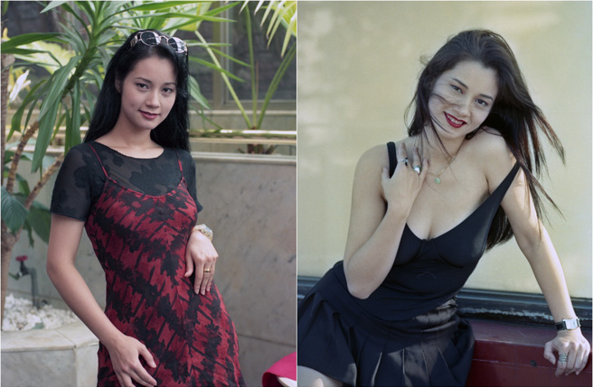 港星郑艷丽以性感、艷丽形象打开知名度，拥「最美艷星」封号。（图／中时资料照）