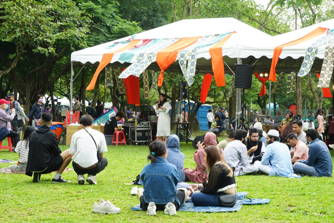 112年穆斯林开斋节活动照片。(图/臺北市政府观光传播局提供)