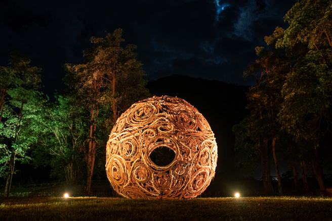 峨冷‧鲁鲁安 (安圣惠)《美丽的稻穗》(臺东县政府提供)