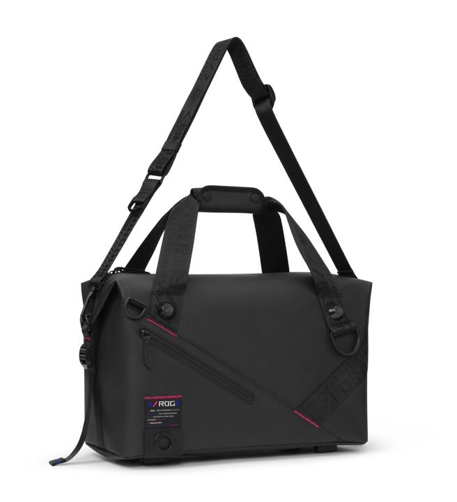 ROG SLASH 旅行袋，建議售價3890元。（華碩提供／古明弘台北傳真）