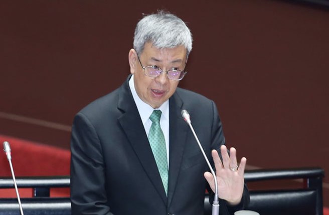 行政院长陈建仁23日在立法院答询，针对进口蛋争议仍避重就轻。（中时资料照／姚志平摄）
