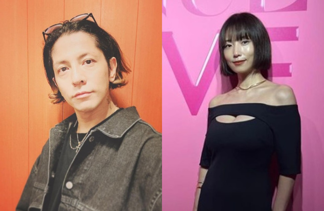 MEGUMI乐团主唱尪降谷建志惊爆偷吃。（图／取自MEGUMI、降谷建志IG）