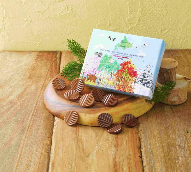 city’super代理ROYCE’高铁板桥店独家北海道森林醇巧克力组合，520元。（city’super提供）