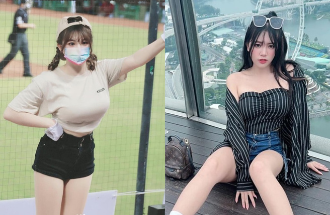 熊霓去年因为1支应援片红到日本。（图／取自熊霓IG）