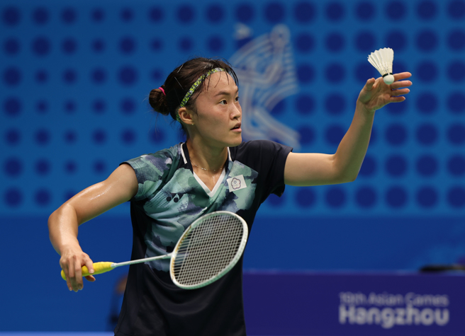 许玟琪成功收尾。（中华奥会提供）