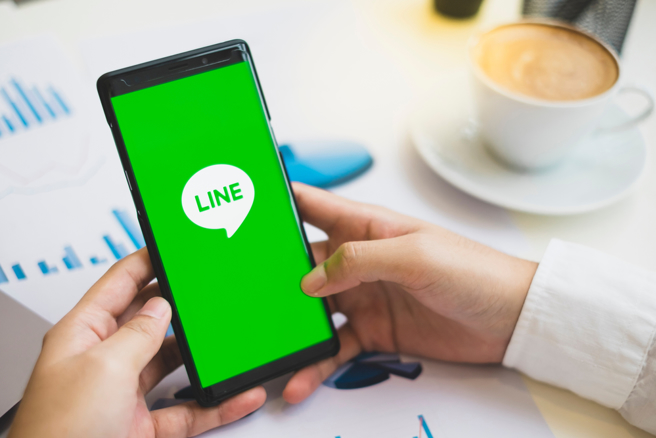 LINE公司名稱改為LY Corporation於10月起生效。（圖／shutterstock）