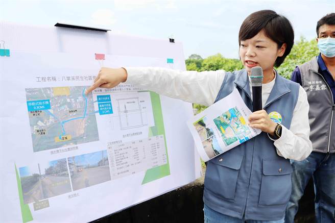 水上乡长林缃亭希望透过今天相关单位横向联繫，能好好解决水患问题，除增加抽水设备马力，也应增设监测设备。（吕妍庭摄）