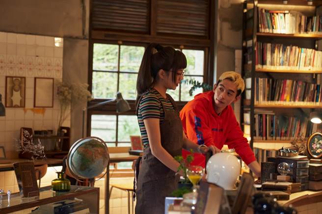 王可元（右）、余思霆剧中饰演杀手集团小帮手，有不少对手戏。（发起日影视提供）