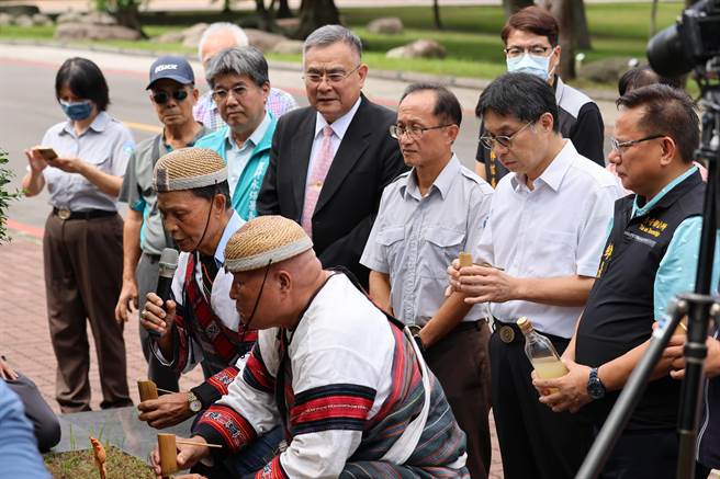 内政部国家公园署雪霸国家公园公园管理处9月28日举行揭牌，由泰雅族长老举行祈福典礼。（雪管处提供／谢明俊苗栗传真）