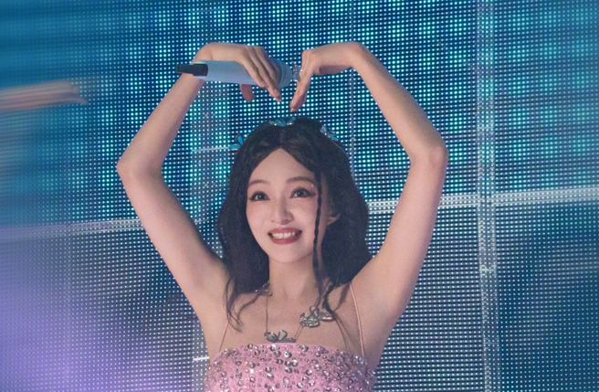 歌手张韶涵嗓音动人，是许多歌迷心目中的女神。（图／翻摄张韶涵微博）