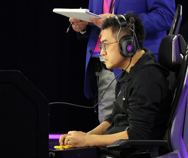 杭州亚运中华队电竞好手向玉麟。（中华奥会提供）