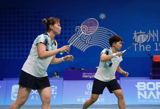 李佳馨（左）、林琬清（右）。（中华奥会提供）