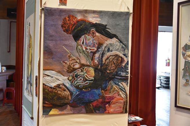 周秀惠的拼布。（周丽兰摄）