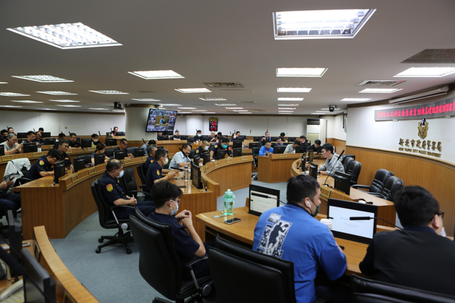 警察同仁上课情形。（照片 / 新北警察局提供）