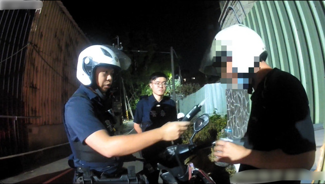 警方正查缉酒驾。（照片 /  芦洲警分局提供）