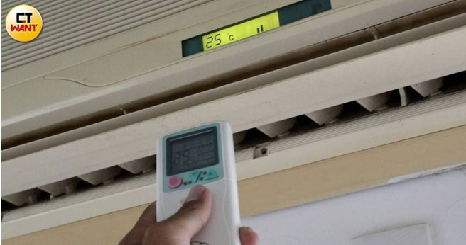 原PO老公想在卧室厕所装冷气。（示意图／CTWANT资料照）