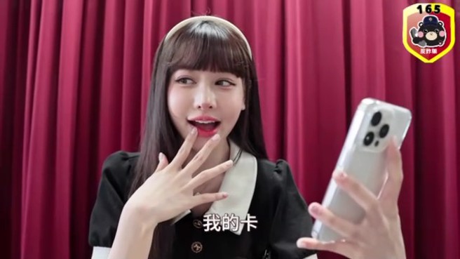 新北市新莊分局特別邀請擁有31萬粉絲追蹤的網紅「王依渟」擔任反詐騙宣導大使及拍攝宣導短片。（翻攝影片）