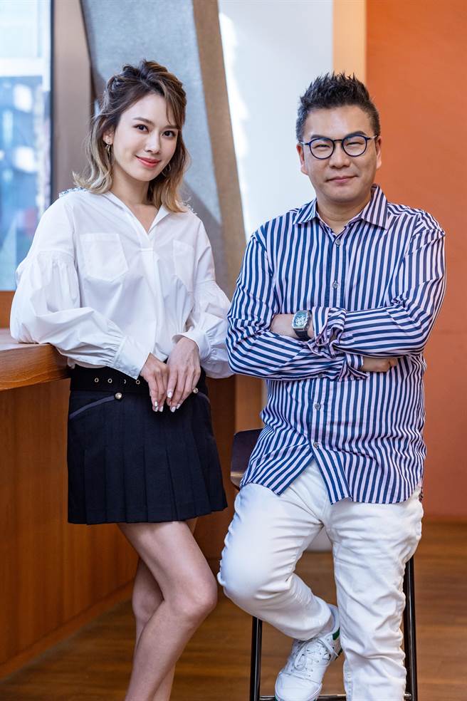 沈玉琳（右）说跟Melody默契十足，彷佛前世认识。（罗永铭摄）