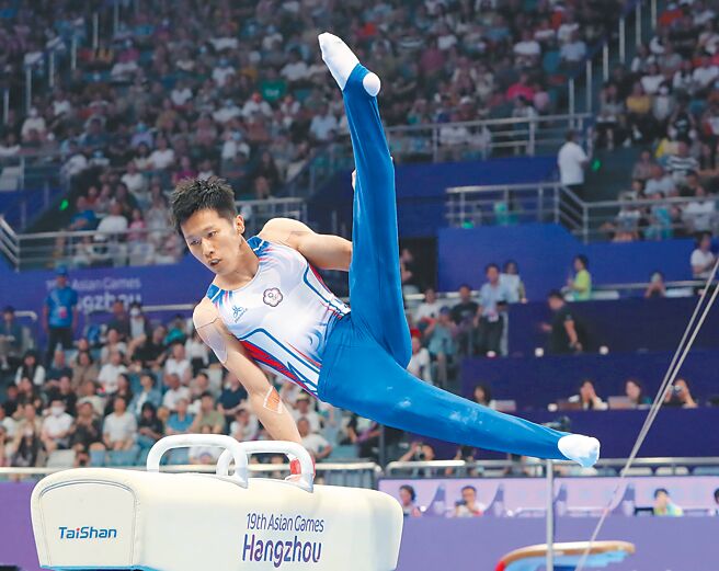 「鞍馬王子」李智凱。（鄭任南攝、報系資料照）