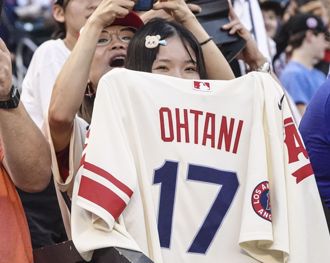 MLB》大谷翔平稱霸2023年球衣銷售榜 日本球員第一人