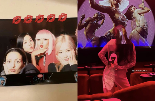 Lisa参加疯马秀分享和朋友合影。（图／翻摄自lalalalisa_m IG）